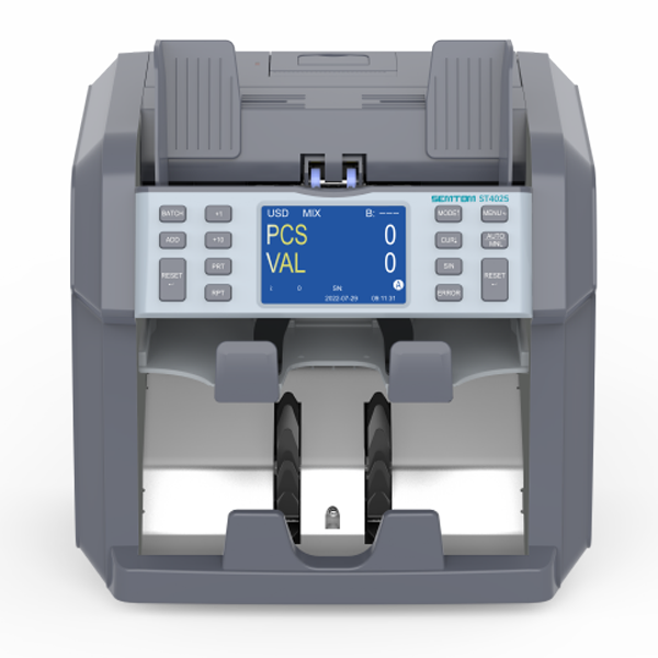 Semtom ST-4025 İki Katlı Tam Otomatik Karışık Para Sayma Makinesi