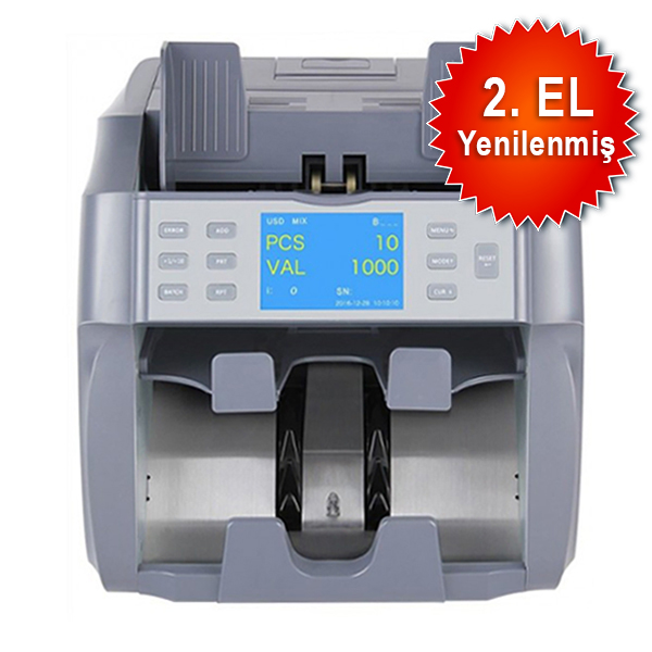 Semtom ST-4000 İki Katlı Tam Otomatik Karışık Para Sayma Makinesi  (Yenilenmiş - 1 Yıl Garantili)