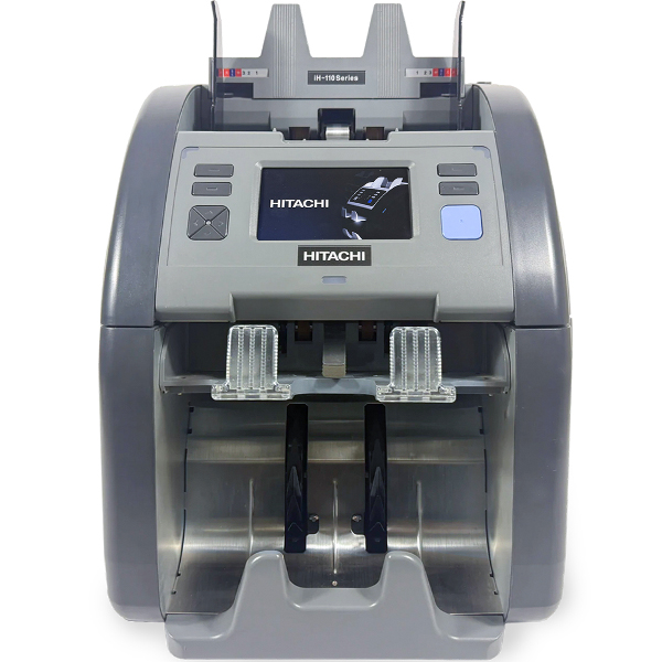 Hitachi I-Hunter IH-110 İki Katlı, 30 Ülke Kombinasyonlu Karışık Para Sayma Makinesi