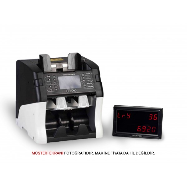 Hitachi I-Hunter 2.0 Dual CIS Serisi Harici Müşteri Led Ekran